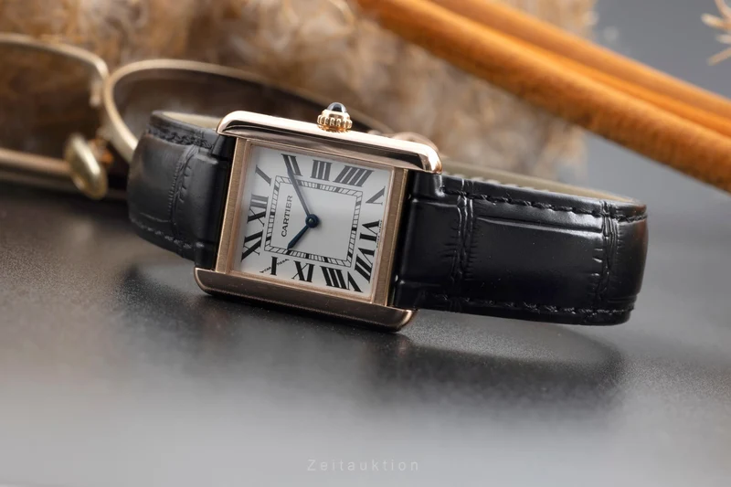 Cartier Tank 18 ct red gold quartz women's watch W5200024 [2505668]