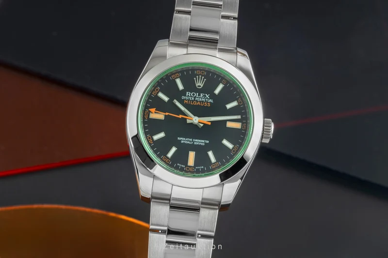 Rolex Milgauss steel automatic men's watch 116400GV [2505463]