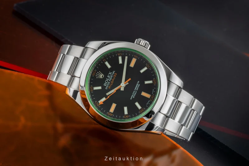 Rolex Milgauss steel automatic men's watch 116400GV [2505463]