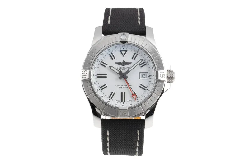 Breitling Avenger II GMT steel automatic men's watch A32397101A1X1 [2505626]