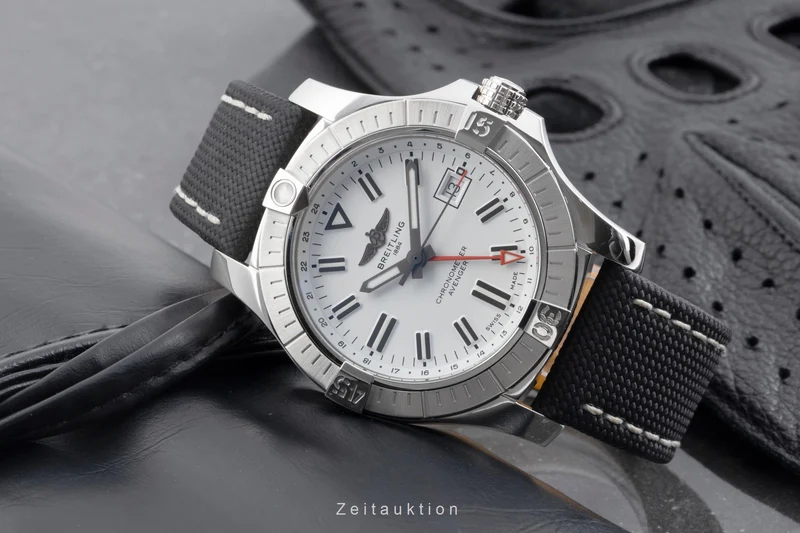 Breitling Avenger II GMT steel automatic men's watch A32397101A1X1 [2505626]