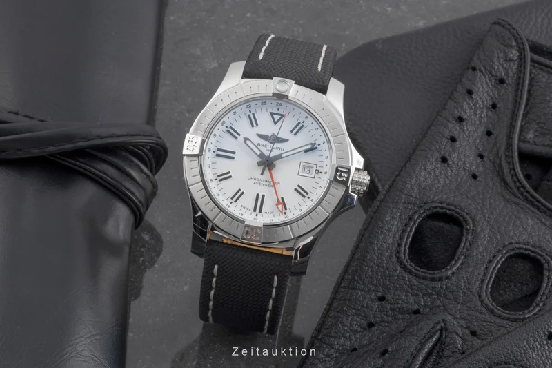Breitling Avenger II GMT steel automatic men's watch A32397101A1X1 [2505626]