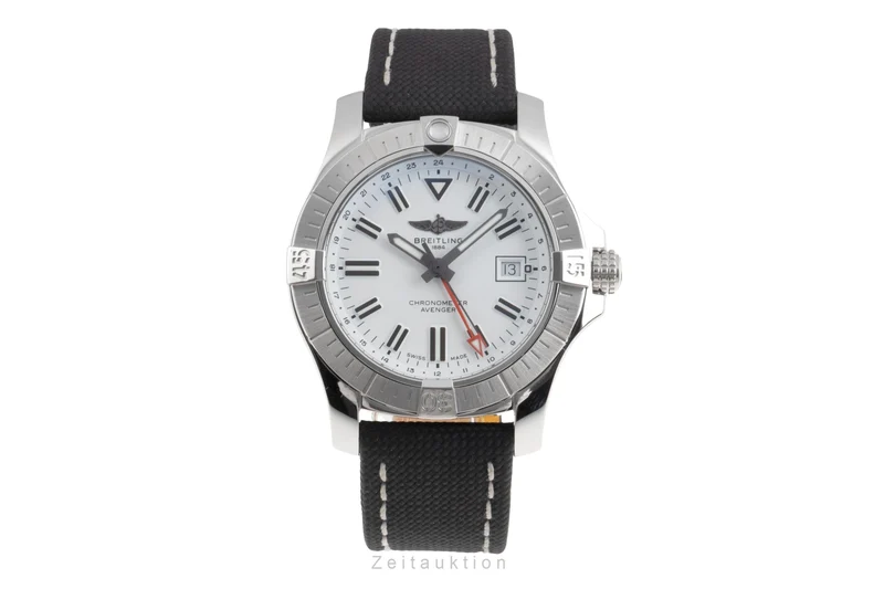 Breitling Avenger II GMT steel automatic men's watch A32397101A1X1 [2505626]