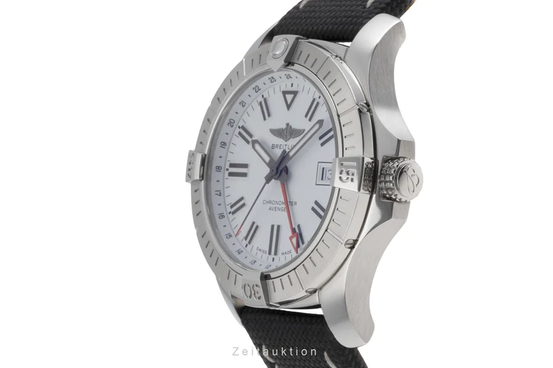 Breitling Avenger II GMT steel automatic men's watch A32397101A1X1 [2505626]