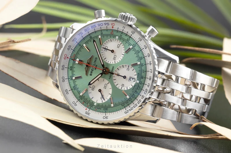 Breitling Navitimer 01 chronograph steel automatic men's watch AB0139211L1A1 LP: 9650EUR [2505435]