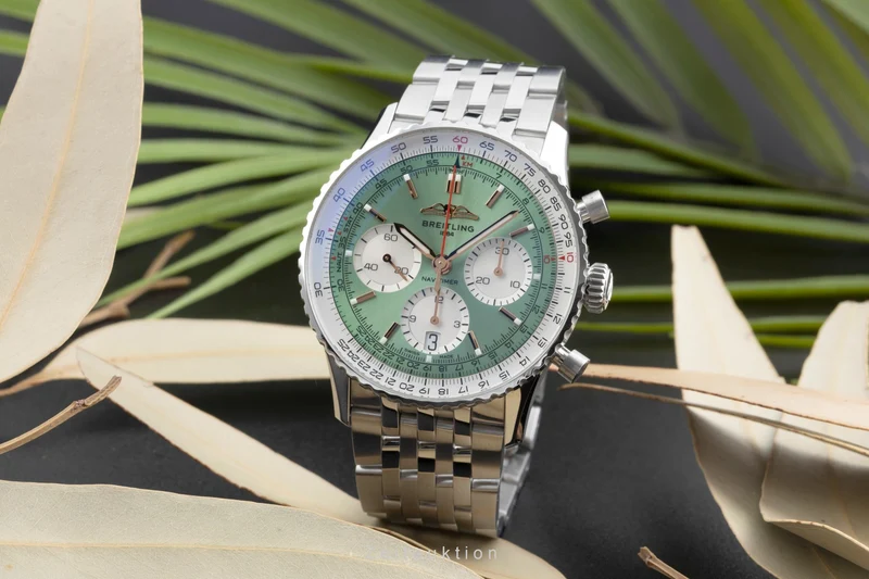 Breitling Navitimer 01 chronograph steel automatic men's watch AB0139211L1A1 LP: 9650EUR [2505435]