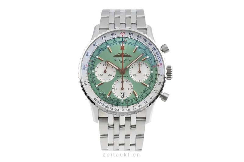 Breitling Navitimer 01 chronograph steel automatic men's watch AB0139211L1A1 LP: 9650EUR [2505435]