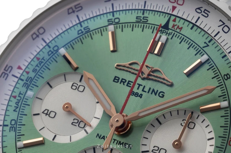 Breitling Navitimer 01 chronograph steel automatic men's watch AB0139211L1A1 LP: 9650EUR [2505435]