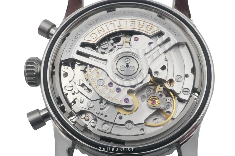 Breitling Navitimer 01 chronograph steel automatic men's watch AB0139211L1A1 LP: 9650EUR [2505435]