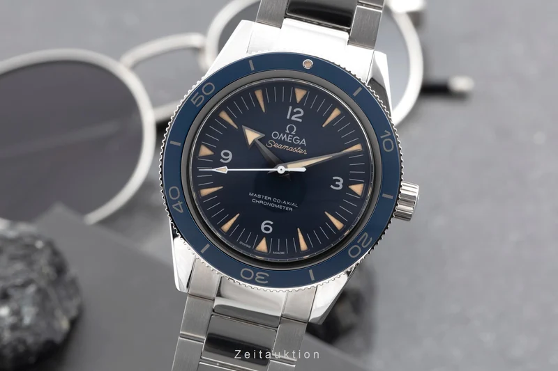 Omega Seamaster titanium automatic men's watch 233.90.41.21.03.001 LP: 7900EUR [2505184]