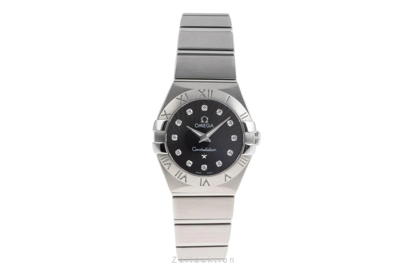 Omega Constellation steel quartz women's watch 123.10.24.60.51.001 LP: 4400EUR [2505248]