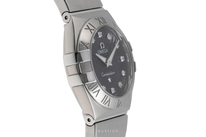 Omega Constellation steel quartz women's watch 123.10.24.60.51.001 LP: 4400EUR [2505248]