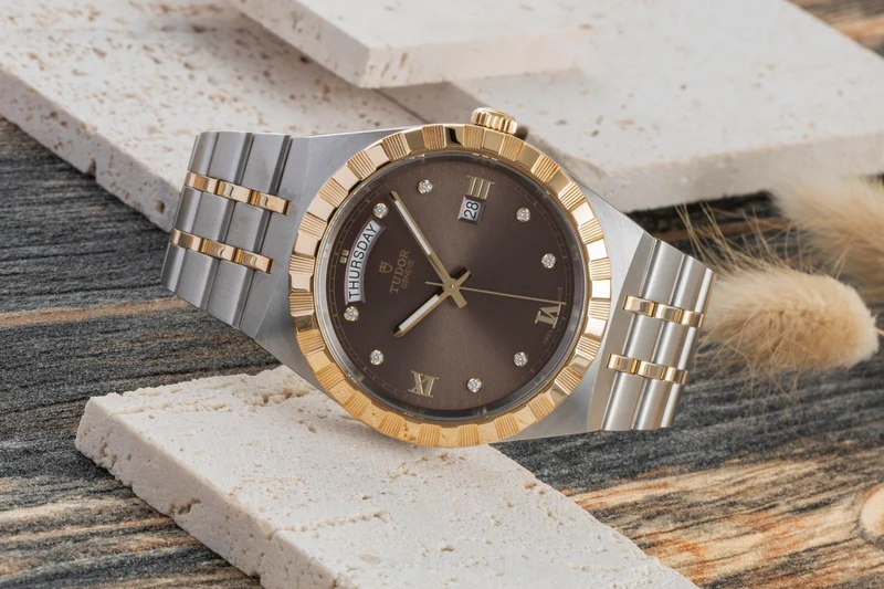 Tudor Royal steel / gold automatic men's watch M28603-0008 LP: 4960EUR [2504656]