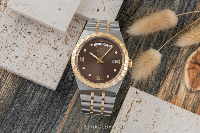 Tudor Royal steel / gold automatic men's watch M28603-0008 LP: 4960EUR [2504656]