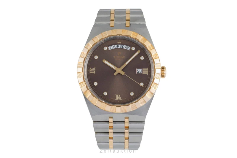 Tudor Royal steel / gold automatic men's watch M28603-0008 LP: 4960EUR [2504656]