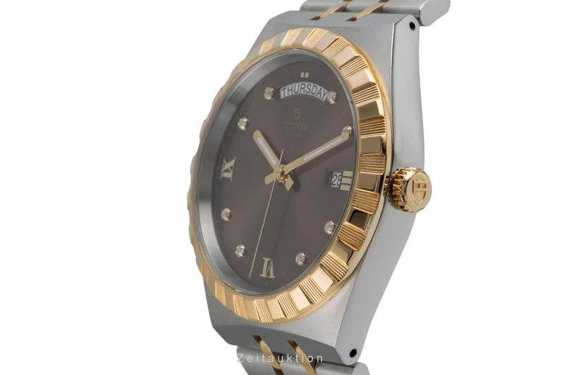 Tudor Royal steel / gold automatic men's watch M28603-0008 LP: 4960EUR [2504656]