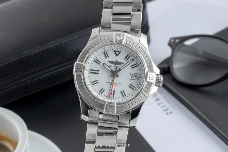 Breitling Avenger steel automatic men's watch A32397101A1A1 LP: 4750EUR [2505792]