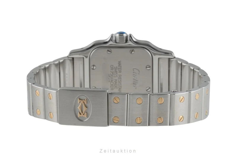 Cartier Santos steel / gold quartz women's watch W20012C4, 1567 [2505189]