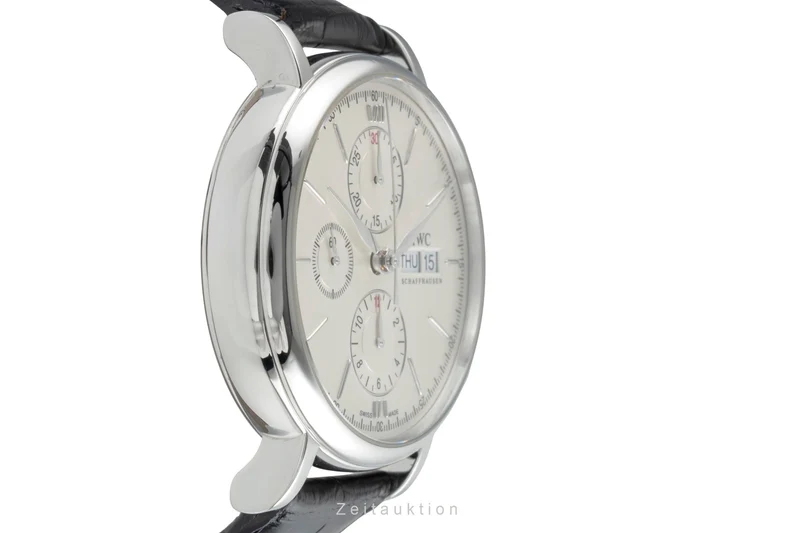 IWC Portofino chronograph steel automatic men's watch IW391001 LP: 7100EUR [2505208]
