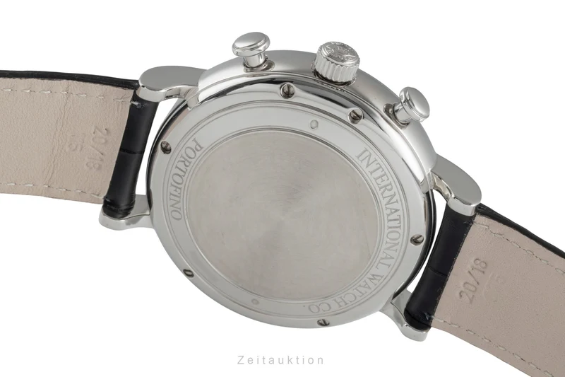 IWC Portofino chronograph steel automatic men's watch IW391001 LP: 7100EUR [2505208]