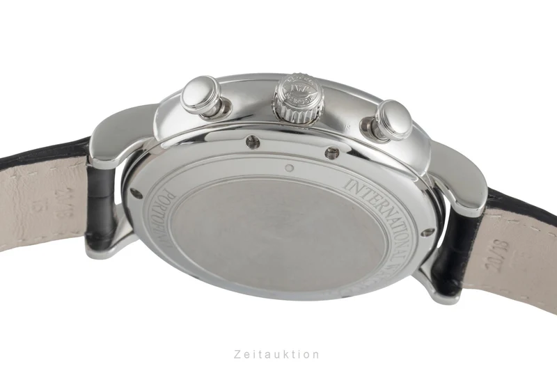 IWC Portofino chronograph steel automatic men's watch IW391001 LP: 7100EUR [2505208]