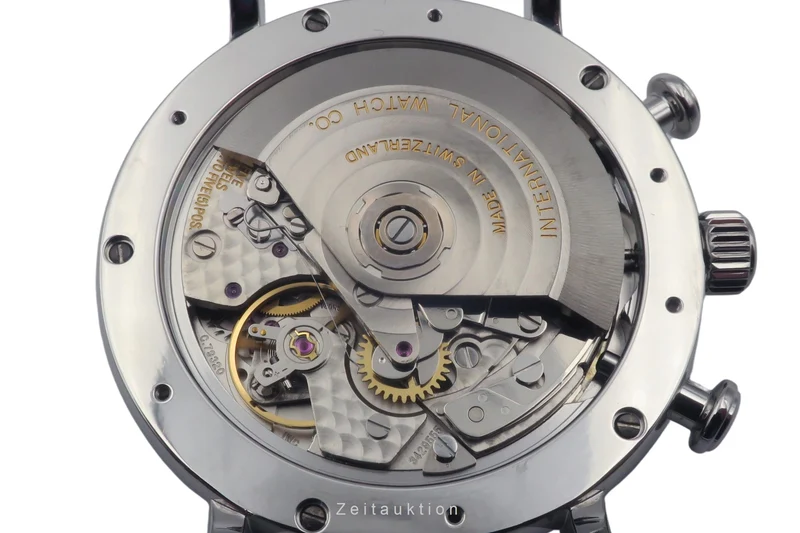 IWC Portofino chronograph steel automatic men's watch IW391001 LP: 7100EUR [2505208]