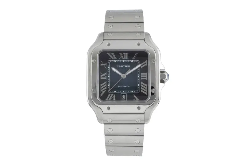 Cartier Santos steel automatic men's watch WSSA0030, 4072 LP: 8850EUR [2505311]
