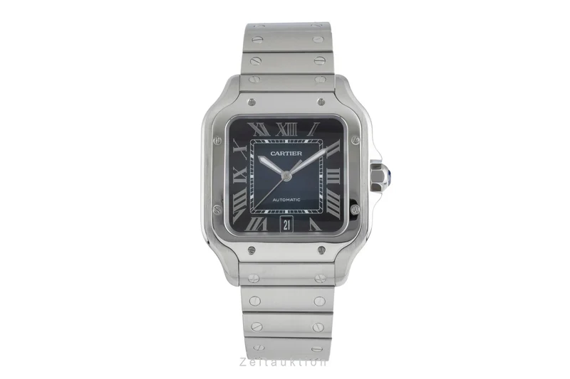 Cartier Santos steel automatic men's watch WSSA0030, 4072 LP: 8850EUR [2505311]