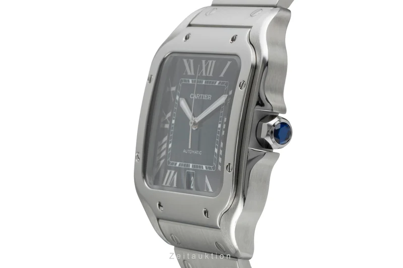 Cartier Santos steel automatic men's watch WSSA0030, 4072 LP: 8850EUR [2505311]