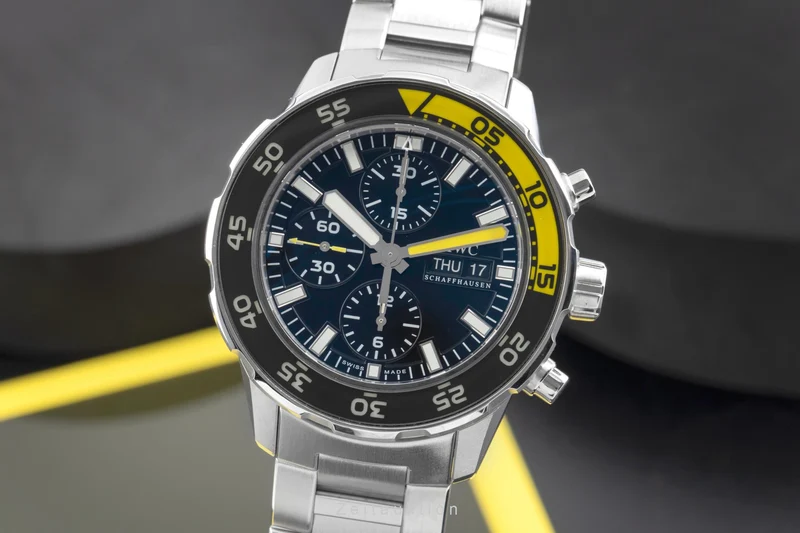 IWC Aquatimer chronograph steel automatic men's watch IW376708 [2505230]