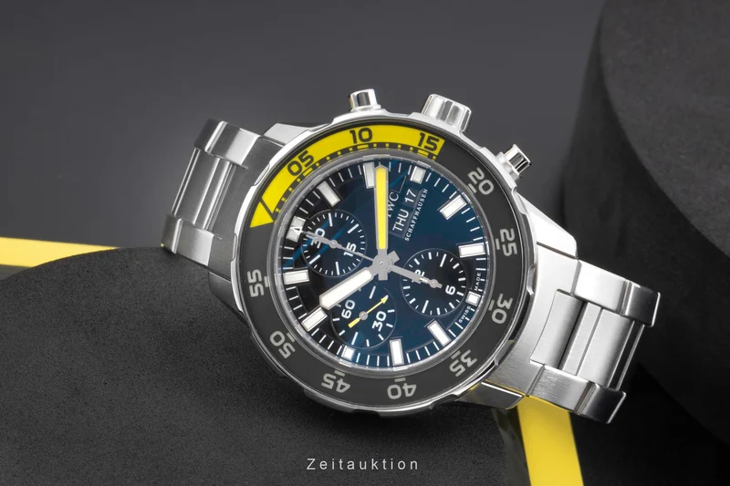 IWC Aquatimer chronograph steel automatic men's watch IW376708 [2505230]