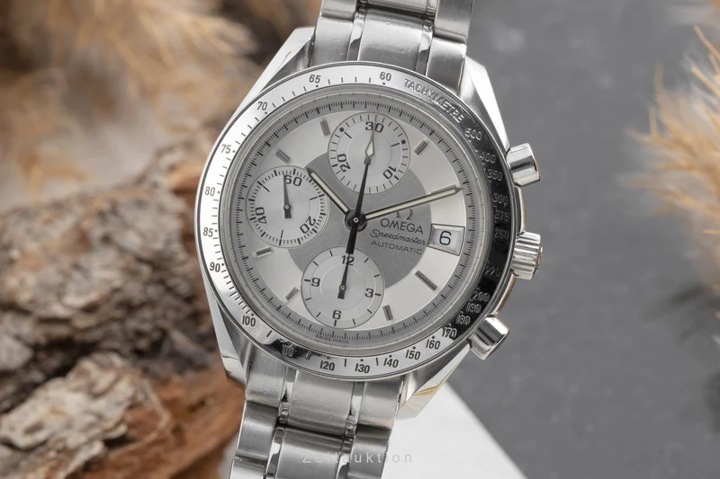 Omega Speedmaster Date chronograph steel automatic men's watch 3513.30.00 LP: 6100EUR [2504906]