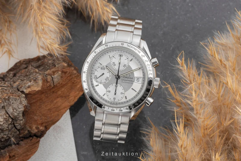Omega Speedmaster Date chronograph steel automatic men's watch 3513.30.00 LP: 6100EUR [2504906]