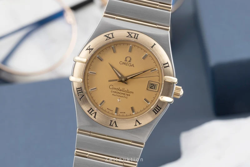 Omega Constellation steel / gold automatic men's watch 1202.10.00 [2504785]