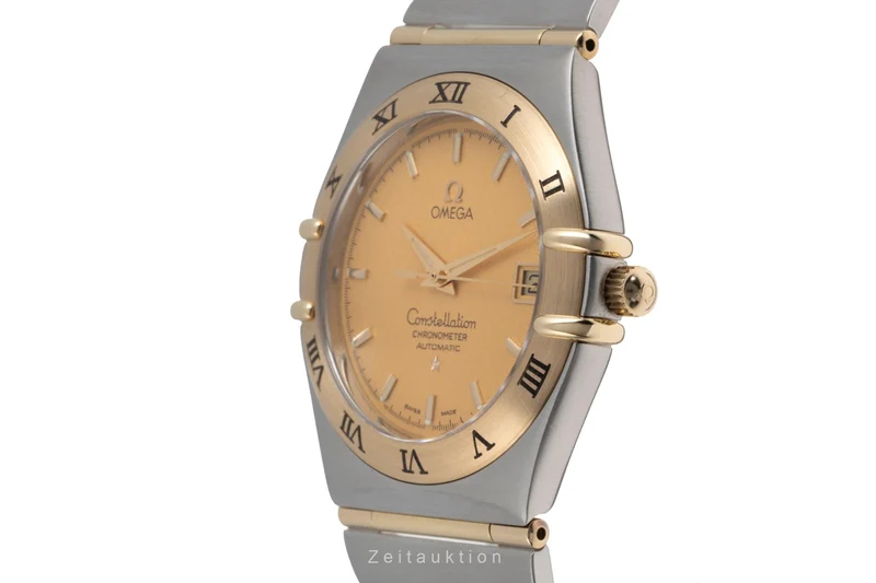 Omega Constellation steel / gold automatic men's watch 1202.10.00 [2504785]
