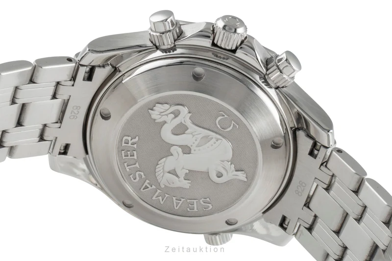 Omega Seamaster chronograph steel automatic men's watch 2225.80.00 LP: 9300EUR [2504030]