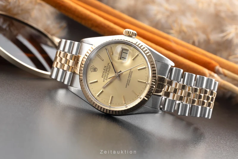 Rolex Datejust steel / gold automatic men's watch 16013 [2504616]