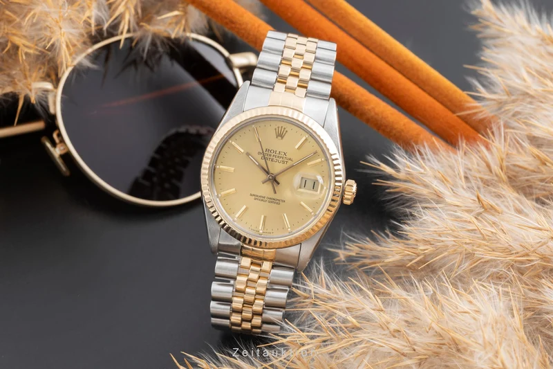 Rolex Datejust steel / gold automatic men's watch 16013 [2504616]