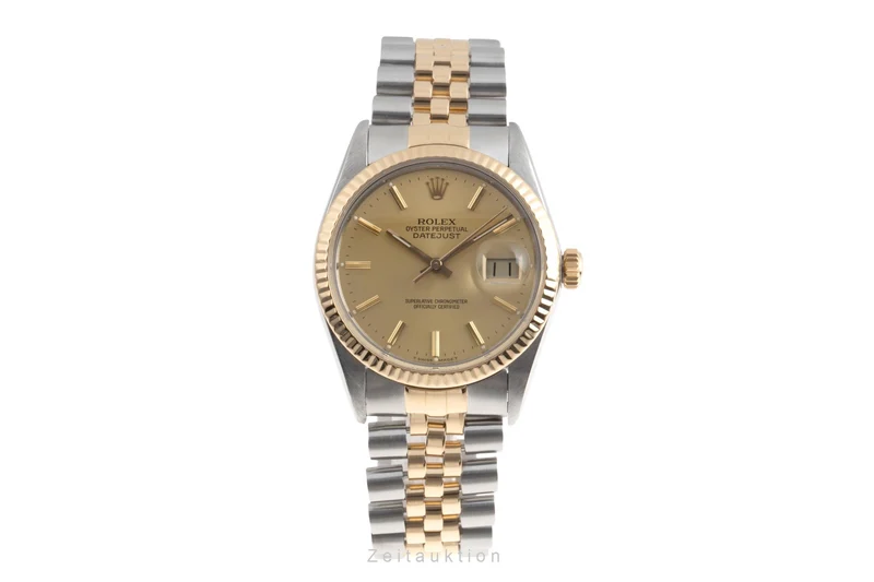 Rolex Datejust steel / gold automatic men's watch 16013 [2504616]