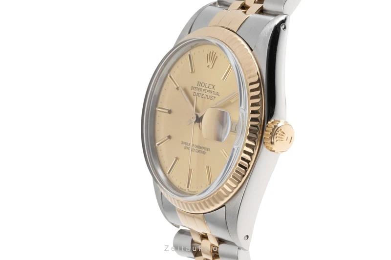 Rolex Datejust steel / gold automatic men's watch 16013 [2504616]