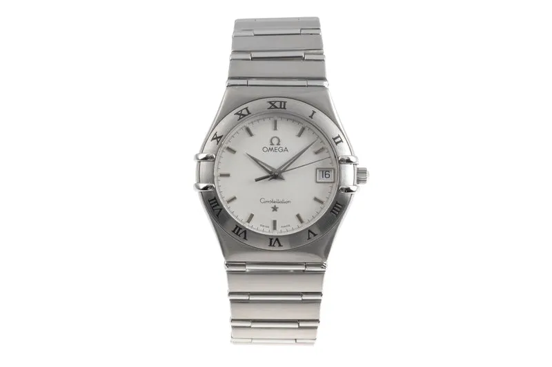 Omega Constellation steel quartz men's watch 1512.30.00 [2504436]