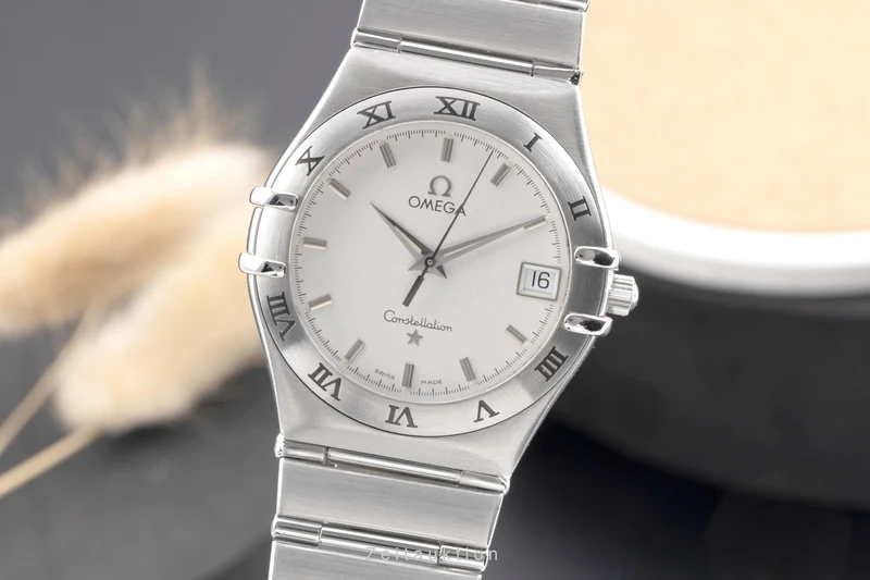 Omega Constellation steel quartz men's watch 1512.30.00 [2504436]