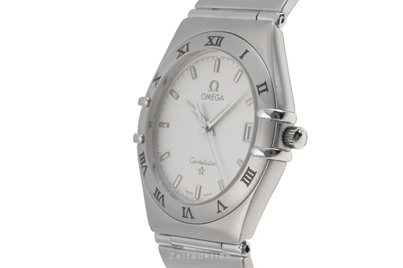 Omega Constellation steel quartz men's watch 1512.30.00 [2504436]