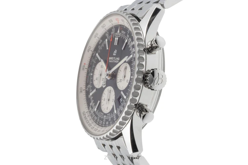 Breitling Navitimer chronograph steel automatic men's watch AB0121 LP: 9050EUR [2504733]