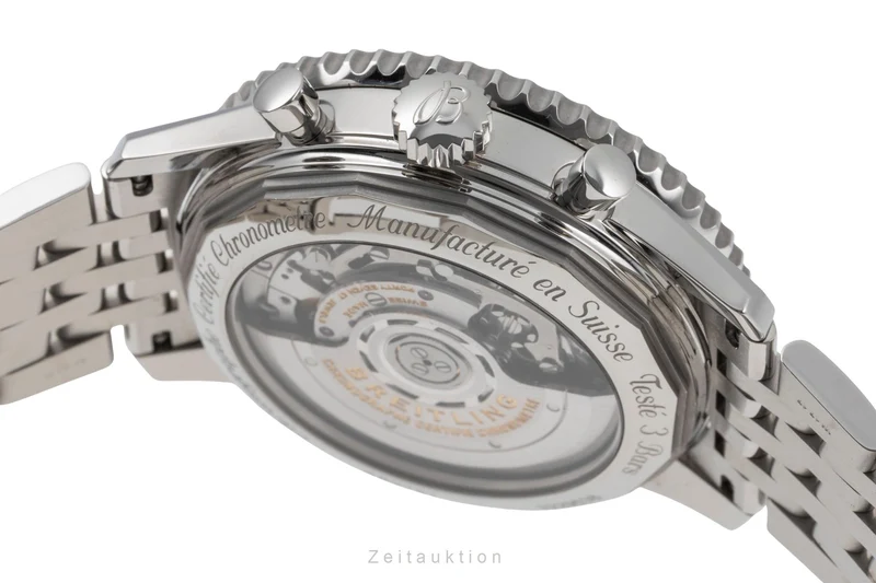 Breitling Navitimer chronograph steel automatic men's watch AB0121 LP: 9050EUR [2504733]