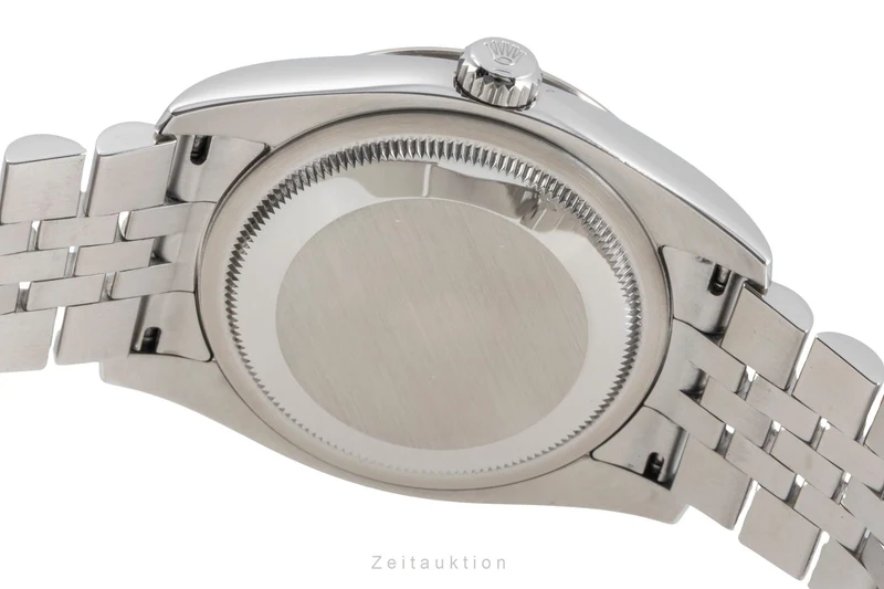 Rolex Datejust Turn-O-Graph steel / white gold automatic men's watch 116264 [2505587]