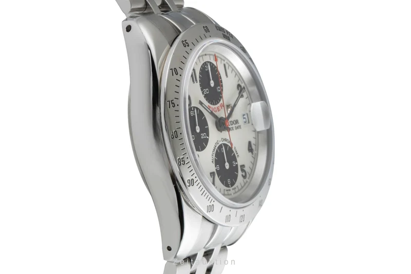 Tudor Prince Date chronograph steel automatic men's watch 79280P [2505678]