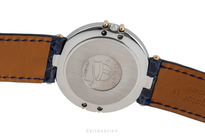 Omega Constellation steel / gold quartz men's watch 198.0145 Vintage [2504335]