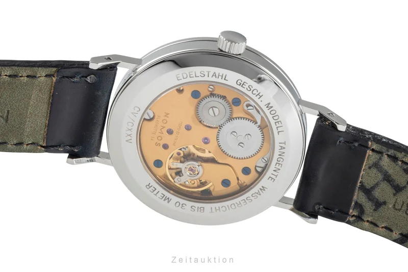 Nomos Tangente steel manual winding men's watch 131 Limited [2505211]
