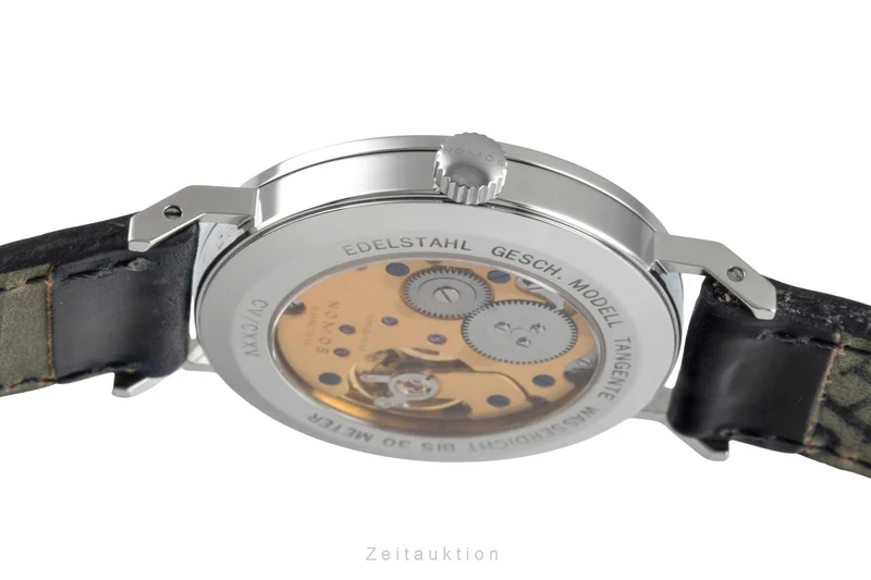 Nomos Tangente steel manual winding men's watch 131 Limited [2505211]